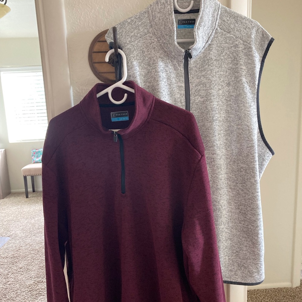 Men’s PGA golf jackets.